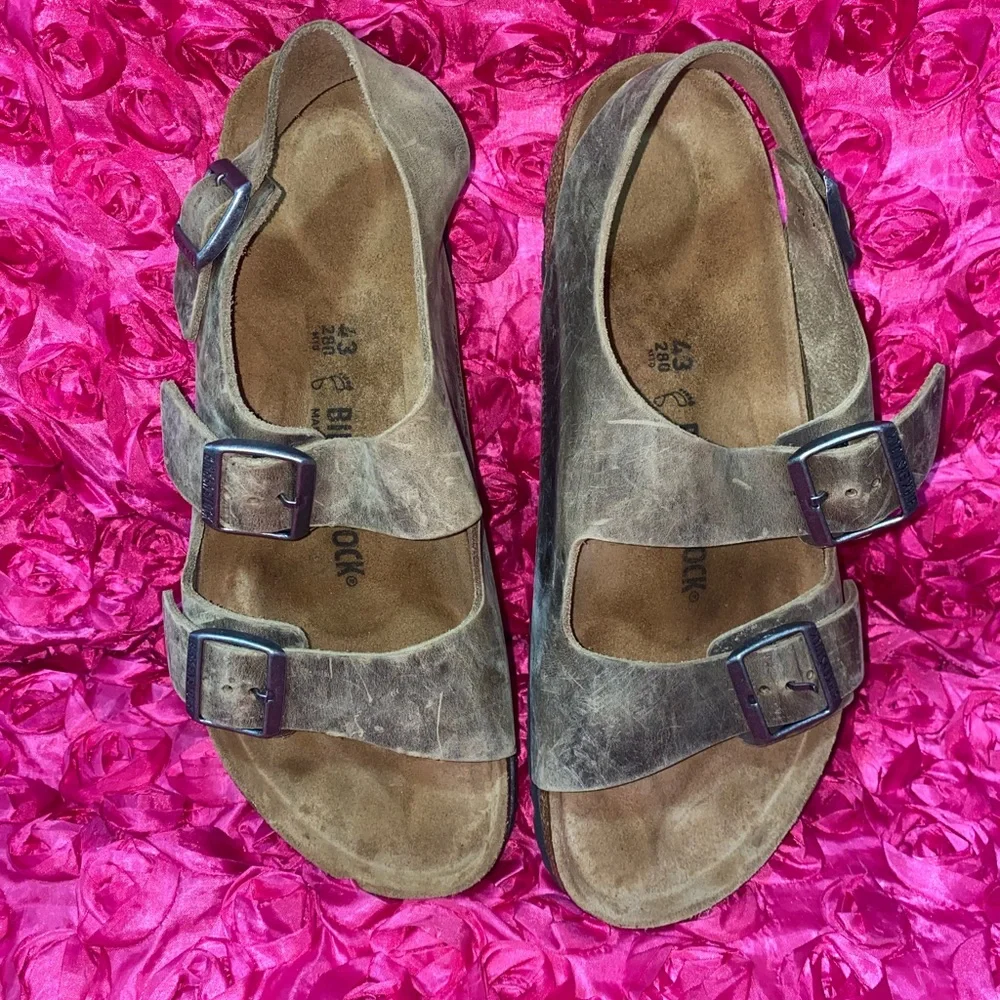 Birkenstock men’s milano oiled leather
